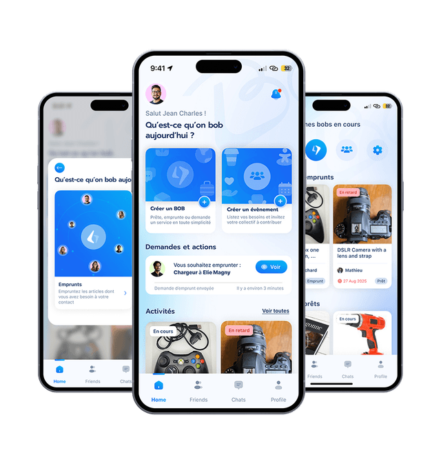 Aperçu de l'événement dans l'application